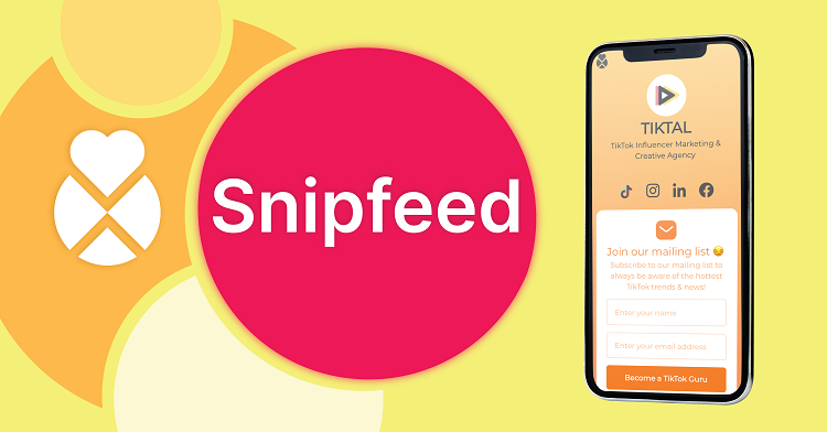 Snipfeed